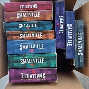 Smallville Complete Series Seasons 1 - 10 DVD Box Sets With Booklets